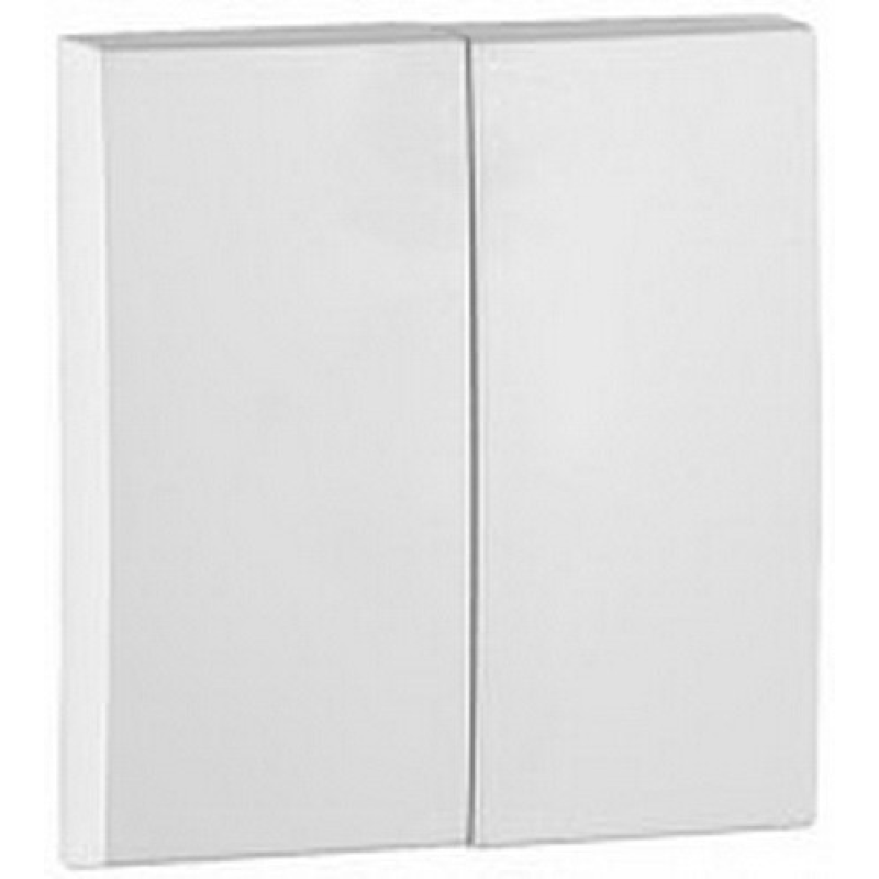 Клавиша 2-х клав. LOGUS белоснежная 90611 TBR