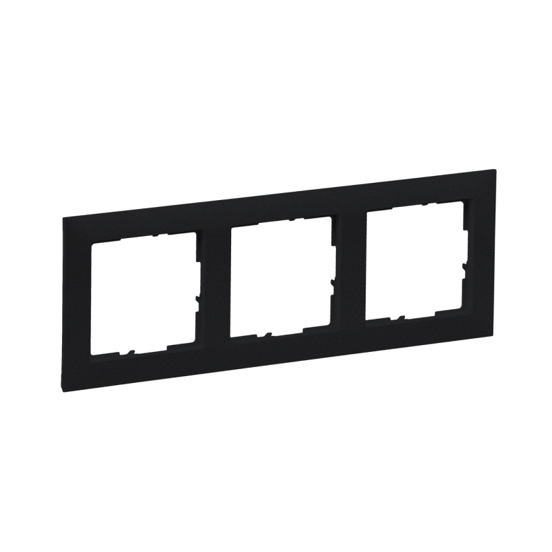SUNO Рамка 3-постова, колір Чорний SUNO Рамка 3-постова, колір Чорний