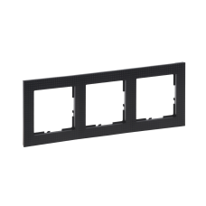 SUNO Рамка 3-постова, колір Чорний патерн