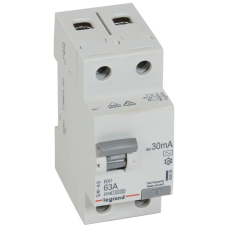 Пристрій захисного відключення ПЗВ LEGRAND RCD RX³ - 2P 230 V~ - 63 A - 30 mA - AC