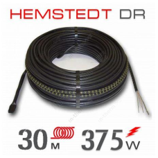 Тонкий нагрівальний кабель HEMSTEDT DR 12,5 — 375 ВТ, 30 М