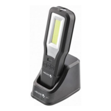 Лампа світлодіодна ліхтарик Hogert з зарядною основою магніт USB (HT1E408)