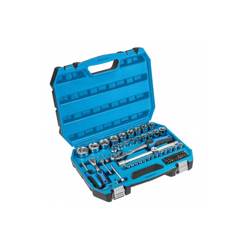 Набір інструментів HOEGERT 89 шт. 1/4” 1/2” (HT1R424)