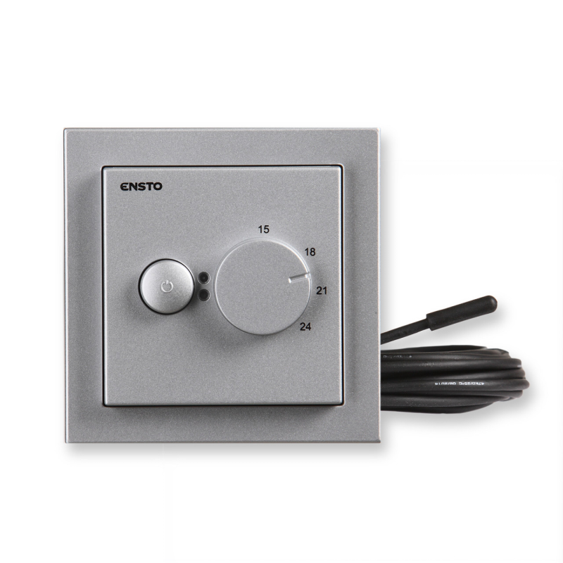 Терморегулятор комбінований алюміній, 16А , Bluetooth ECO16BT-IM-083 Терморегулятор комбінований алюміній, 16А , Bluetooth ECO16BT-IM-083