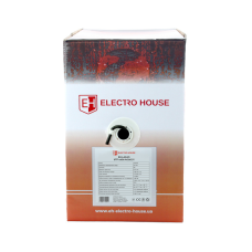 Мережевий кабель UTP cat5e 4х2х0,51 мм2 CCA PE чорний, зі сталевим дротом, зовнішній монтаж