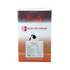 Мережевий кабель UTP cat5e 4х2х0,51 мм2 Cu PE чорний, зі сталевим дротом, зовнішній монтаж