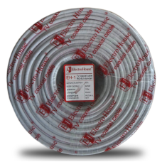 Кабель коаксіальний RG-6U 32% обміднена сталь 1.02 ПВХ, білий