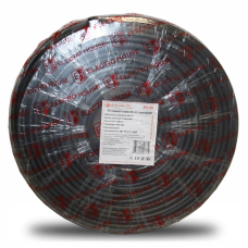 Кабель коаксіальний RG-6U 64% оміднена сталь 1.02 ПВХ, чорний, 100 м