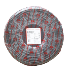 Кабель коаксіальний RG-6U 100% обміднена сталь 1.02 поліетилен, чорний, 100 м