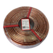 Кабель акустичний 2x1,5 мм2 OFC, прозорий