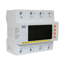 Реле контроль напруги та струму 3ф 100А  РНс3-100 5мод. 3×230/400В TNSy